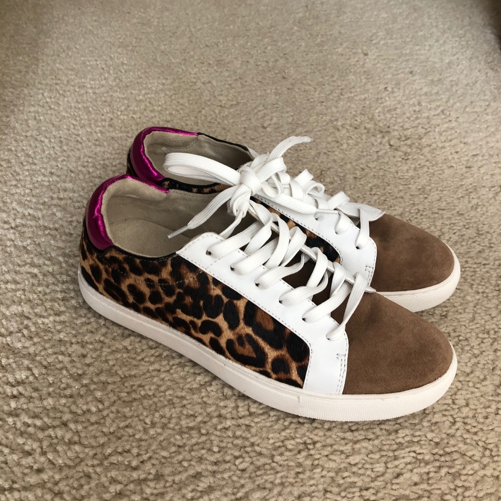 Kenneth Cole Animal Print Sneakers